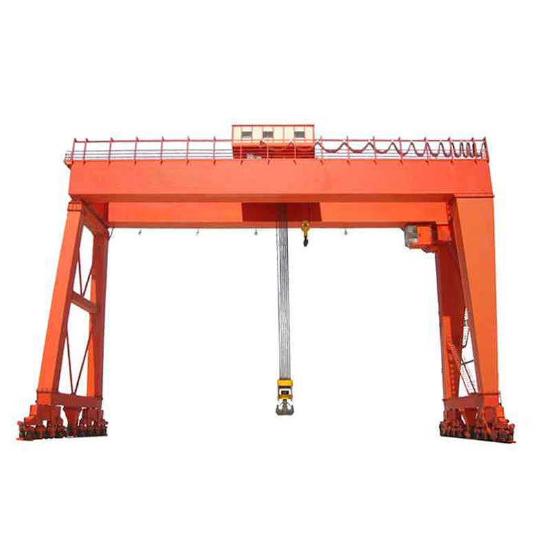 A5-A8 Duty Double Beam Gantry Crane, 30-500 Tons with Remote Control