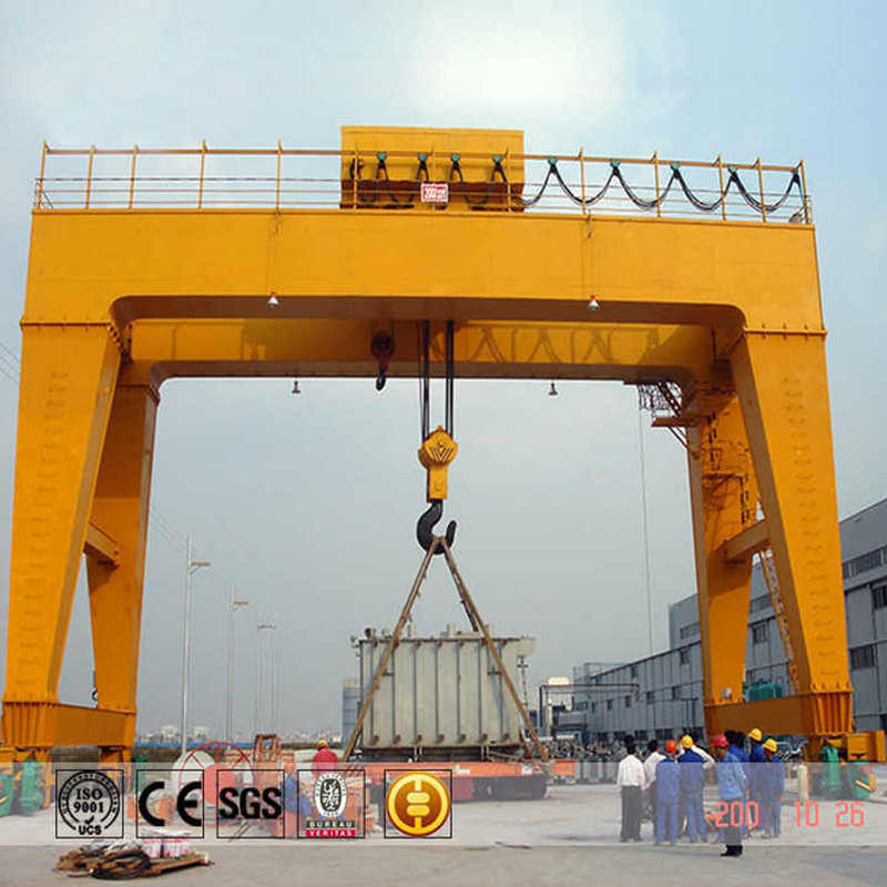 Heavy Duty MG Double Beam Gantry Crane, 100-300 Tons for Construction
