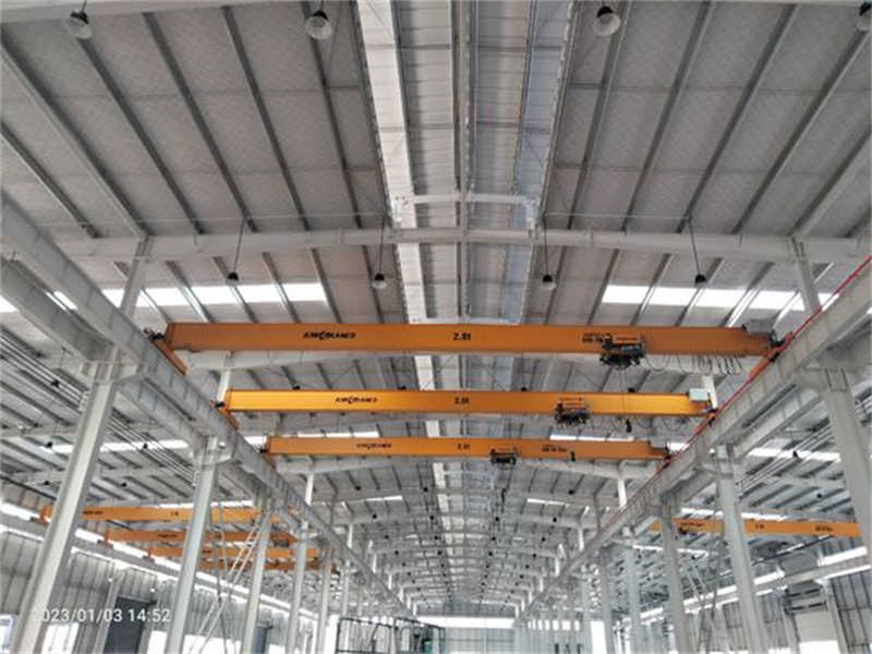 LD Type Single Girder Bridge Crane, 3-20 Tons, Low Headroom Design