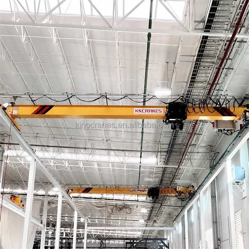 Low Headroom Underhung Overhead Crane for Dense Workshop Layouts