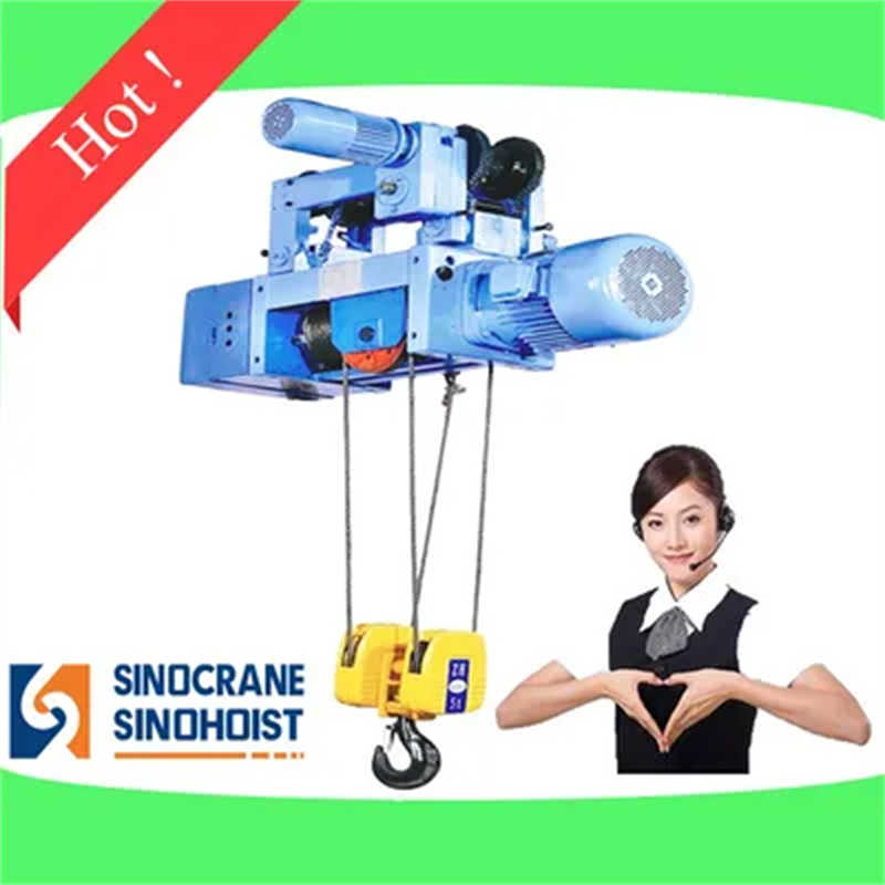 IP54 Rated Waterproof Electric Wire Rope Hoist for Outdoor Applications