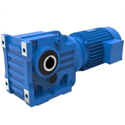 Professional R Series Less Vibration Reduction Helical Gear Motor