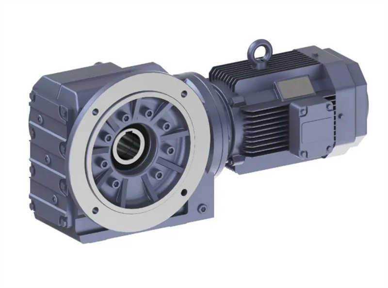 Professional R Series Less Vibration Reduction Helical Gear Motor