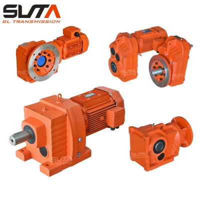 R Series Small Electric Gear Motor Reduction Helical Coaxial Power Gear Box