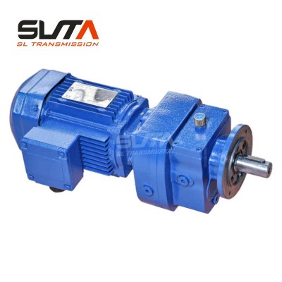 Helical Gearbox with IEC Motor Speed Shaft Mount Coaxial Reducer Gearmotor