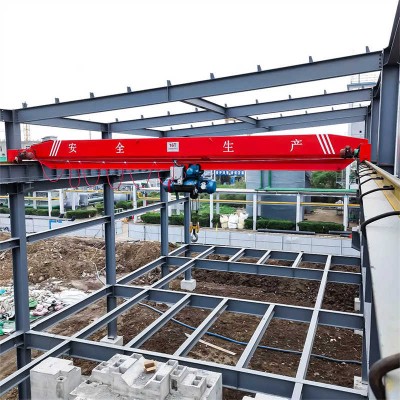 European Standard 10T Single Girder Crane, Low Headroom Design
