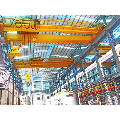 Custom Span Up to 35m Double Girder EOT Crane, European Standards