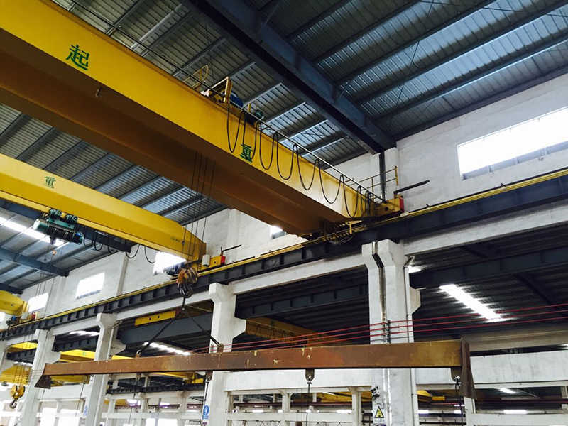 A5 Duty Class 50T Double Girder Crane, Ideal for Manufacturing Plants