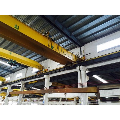 A5 Duty Class 50T Double Girder Crane, Ideal for Manufacturing Plants