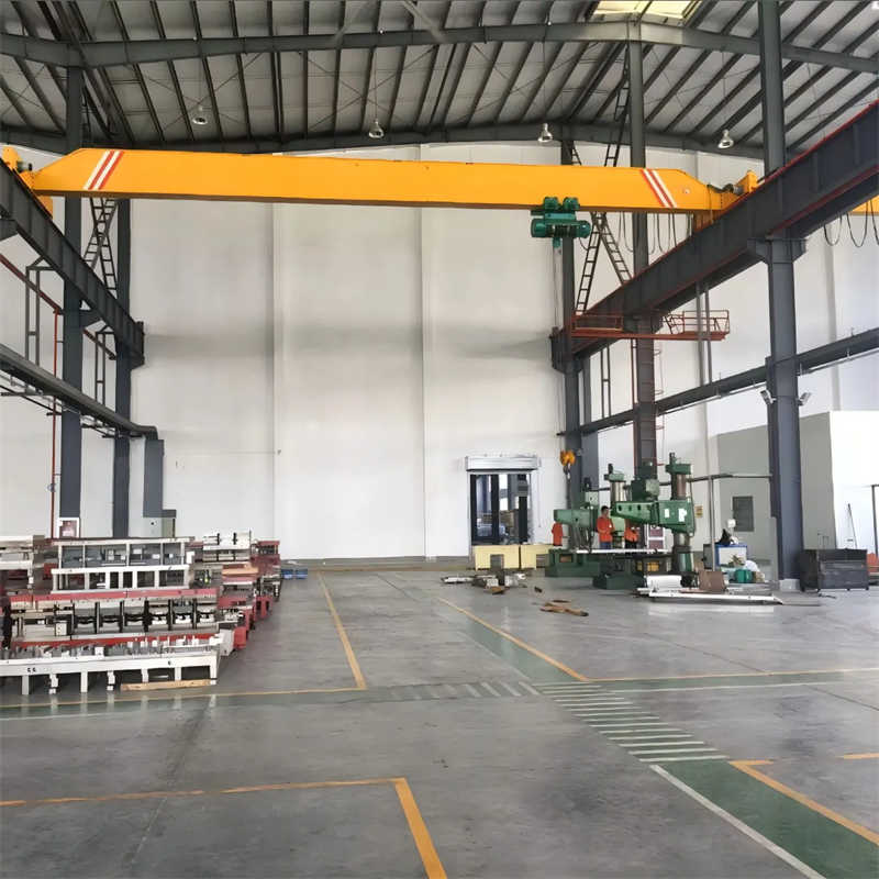 Workshop Single Girder Bridge Crane 3T, 9m, Low Headroom, EU Export