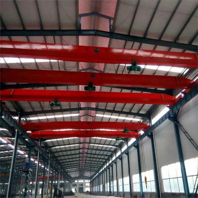 5 Ton Single Beam Crane with Electric Hoist, 12m Lift, For Asia