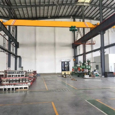 5 Ton Single Beam Crane with Electric Hoist, 12m Lift, For Asia
