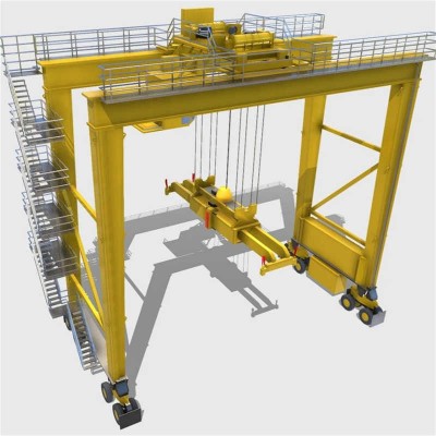 Heavy Duty Double Girder Gantry Crane 5-500T, 6-30m Lift, CE & ISO Certified