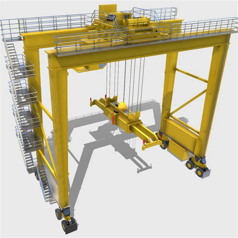 Low Profile Double Girder Gantry Crane 5T-32T, Save Headroom, Workshop Use