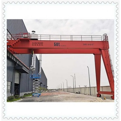 10-100t Double Girder Gantry Crane, 6-30m Span, CE Certified, Global Export