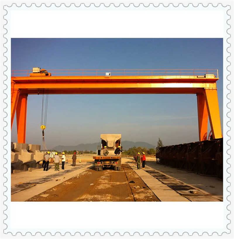 Heavy Duty Double Girder Gantry Crane 50T/80T/100T, For Port & Shipyard