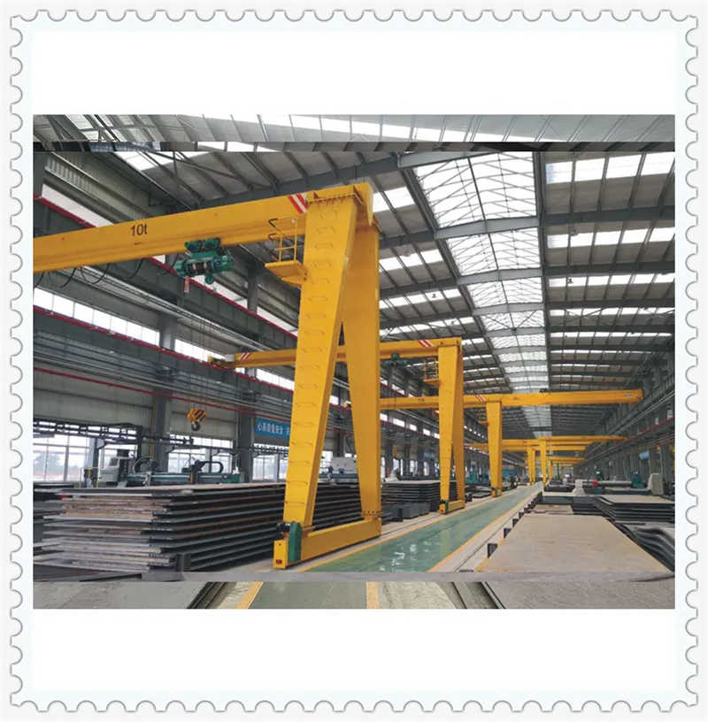 Double Girder Gantry Crane with Cab Control 50T, 24m Span, For GCC Countries
