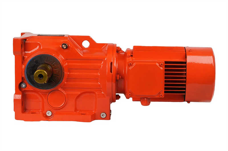 K Series Bevel Helical Gear Reducer with Electric Motor