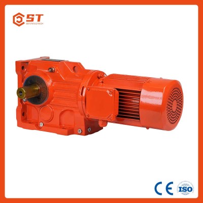 K Series High Energy Efficiency Spiral Bevel Helical Gearbox Motor