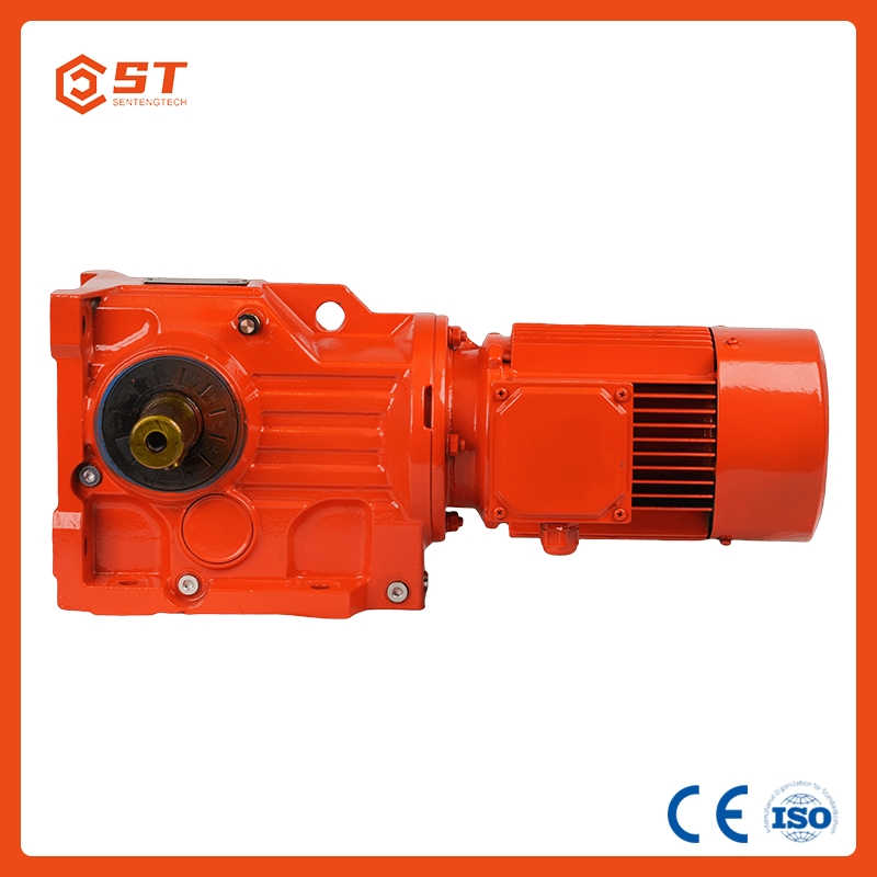 K Series High Energy Efficiency Spiral Bevel Helical Gearbox Motor