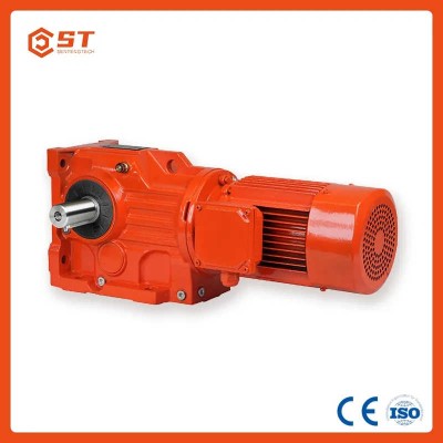 K Series Helical Bevel Gear Speed Reducer with Servo Motor