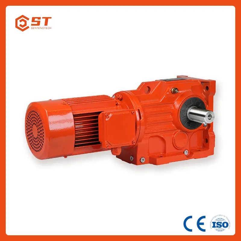 K Series Helical Bevel Gear Speed Reducer with Servo Motor