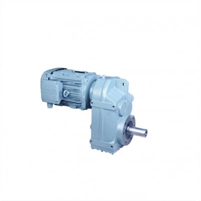 F Series Transmission Industrial Helical Gearbox Speed Reducer with Motor