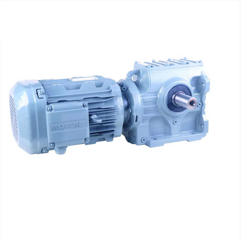 S Series Helical Worm Geared Motor Gearboxes Speed Reducer