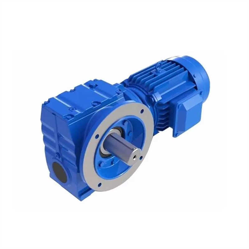 S Series Helical Worm Geared Motor Gearboxes Speed Reducer