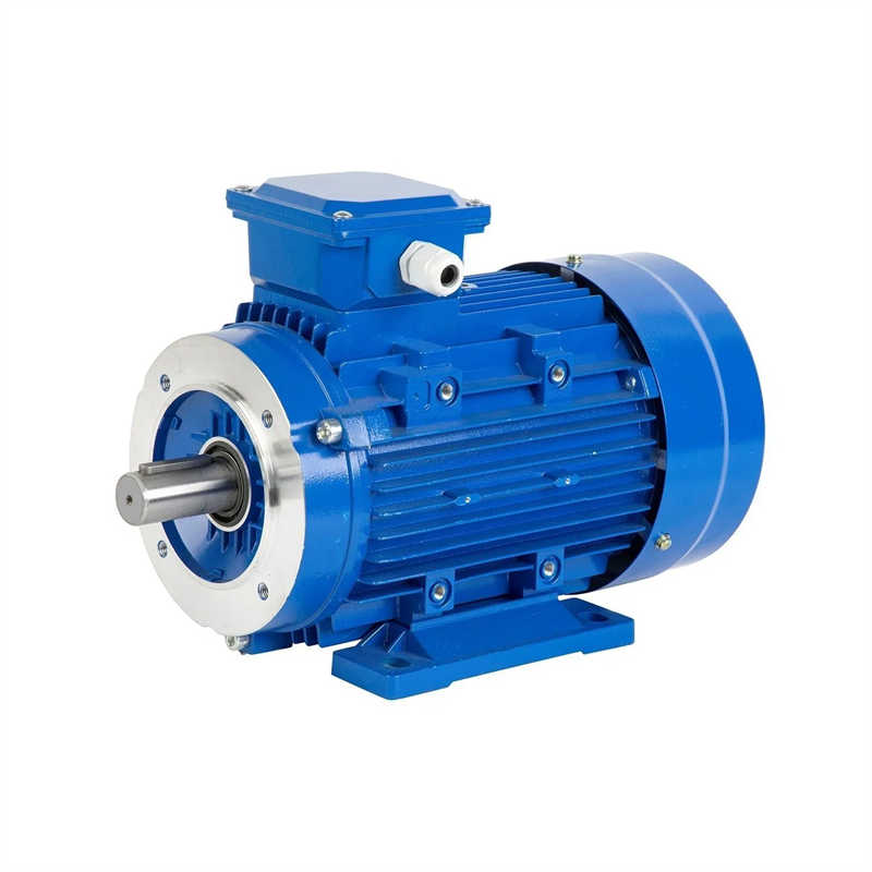 Winding Three Phase Asynchronous AC Induction Electric Brake Motor with Fan
