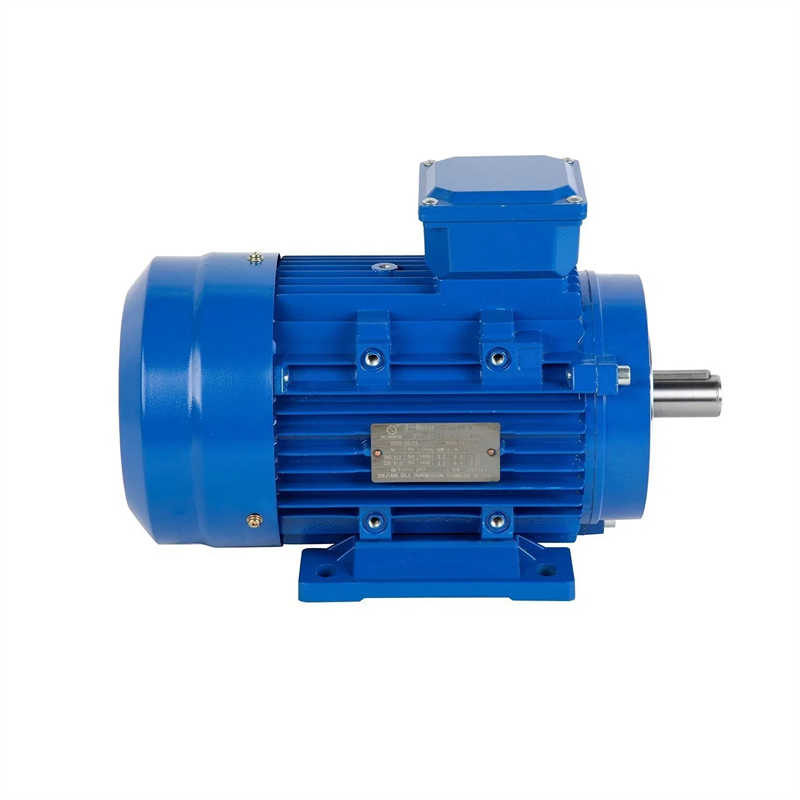 Winding Three Phase Asynchronous AC Induction Electric Brake Motor with Fan