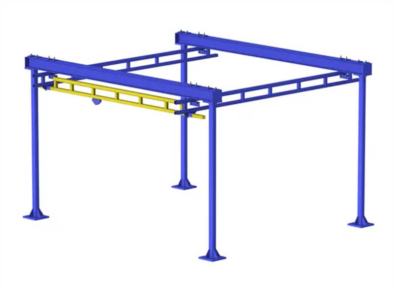 KBK Flexible Workshop Crane, 500kg to 5 Ton Capacity, Export to Southeast Asia