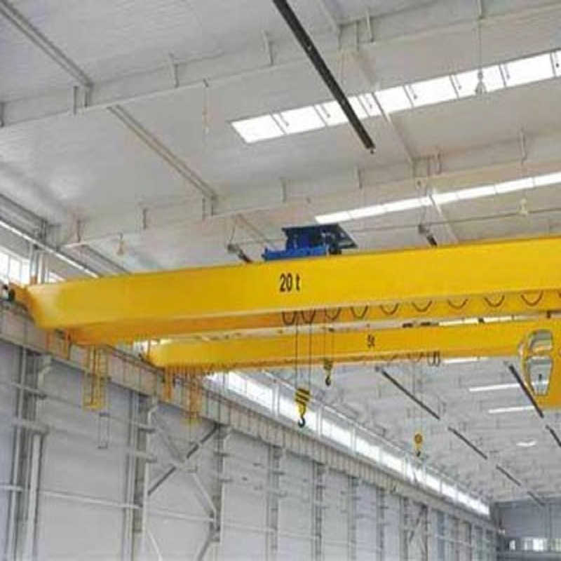 Electric Double Girder Bridge Crane for Warehouse Logistics 15 Ton