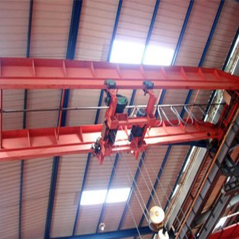 Electric Double Girder Bridge Crane for Warehouse Logistics 15 Ton