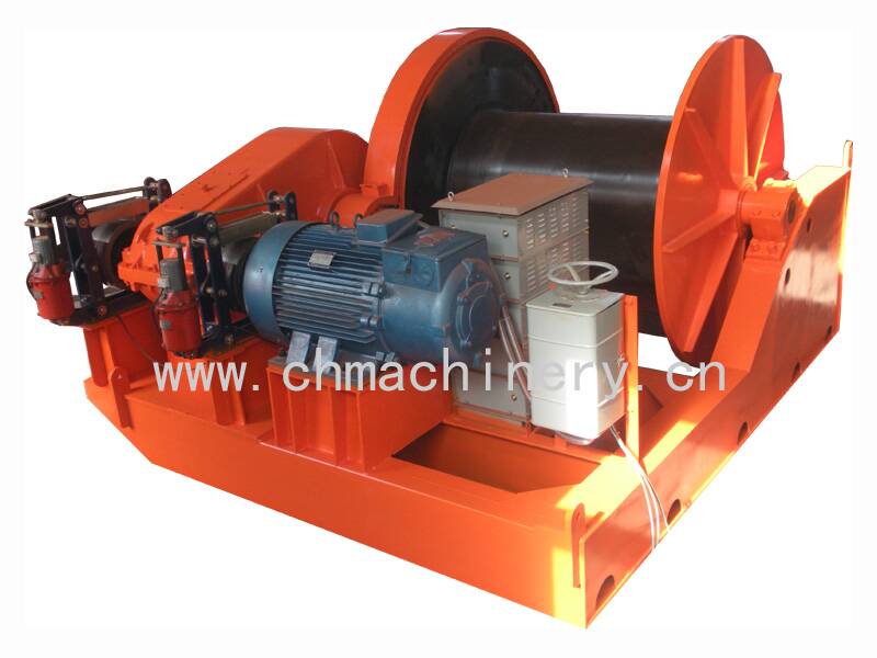 JM Series Electric Slow Speed Winch For Heavy Duty Industrial Lifting