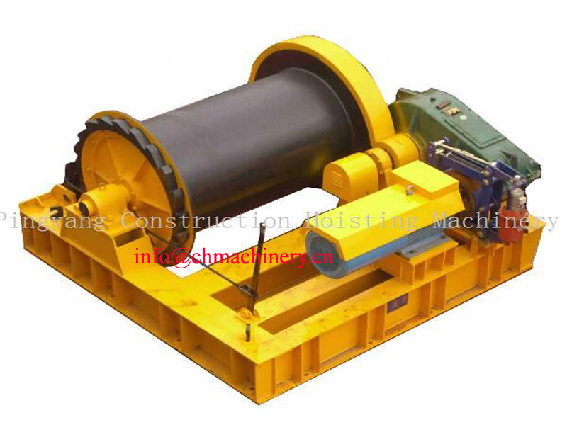 JM Model Slow Speed Electric Winch Export To Middle East And Africa