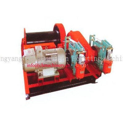 Chinese Manufacture JM Series Slow Speed Winch With 10 Ton Capacity