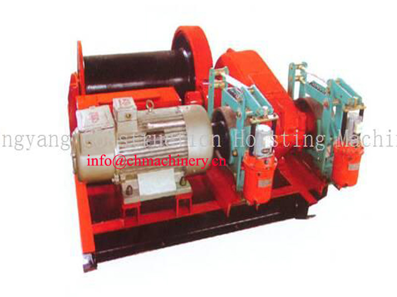Chinese Manufacture JM Series Slow Speed Winch With 10 Ton Capacity