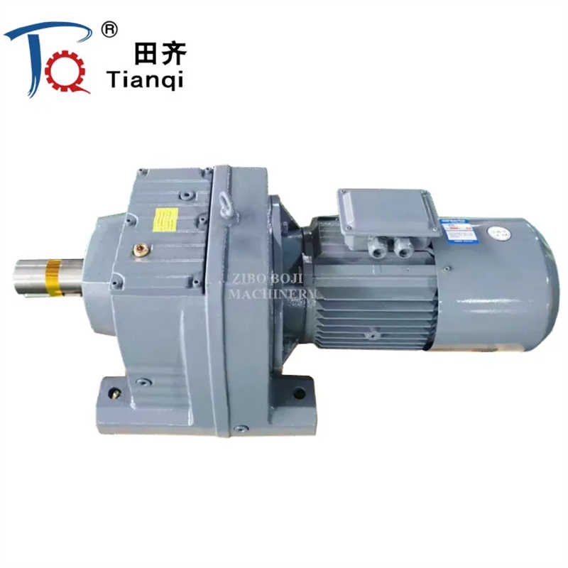 Inline Shaft Coxial Gear Reducer Reduction Gearbox Helical Geared Motor
