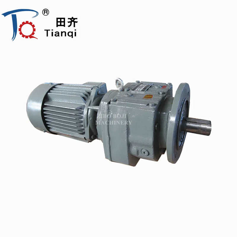 R Helical Gear Reducer Geared Motor Helical Drive Motor with Gearbox