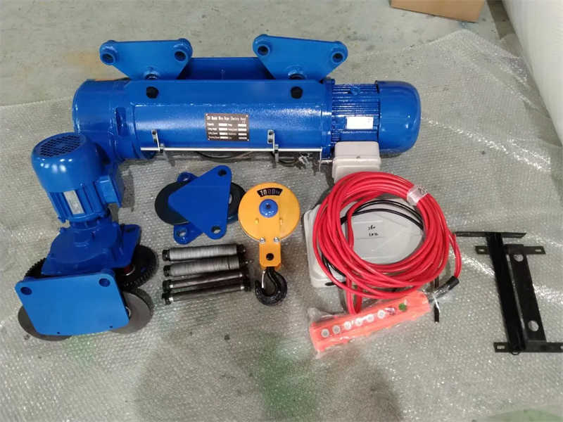 Hot Sale 8 Ton CD1 Type Electric Wire Rope Hoist to Southeast Asia