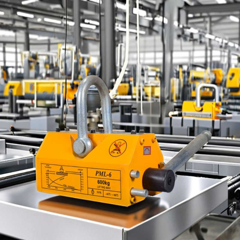 Neodymium 500kg Manual Magnetic Lifter for Warehouse & Workshop