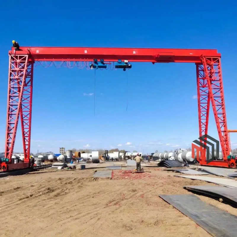 50 75 100 Tons Gantry Crane Double Girder Gantry Crane for Marble Plant