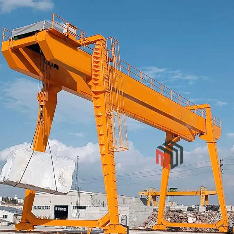A5 L Type 16t 20t 32t 50t Single Girder Electric Gantry Crane for Unloading
