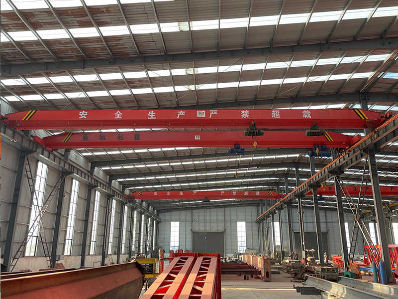 Remote Control 2 Ton Single Girder Overhead Crane for Brazil