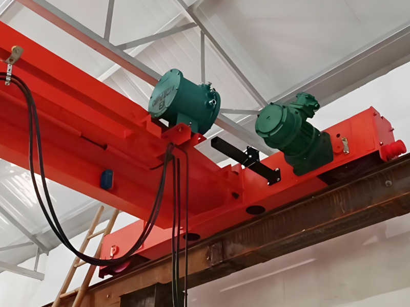 Remote Control 2 Ton Single Girder Overhead Crane for Brazil