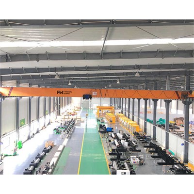 Low Headroom 10t European Single Girder Crane for French Factories