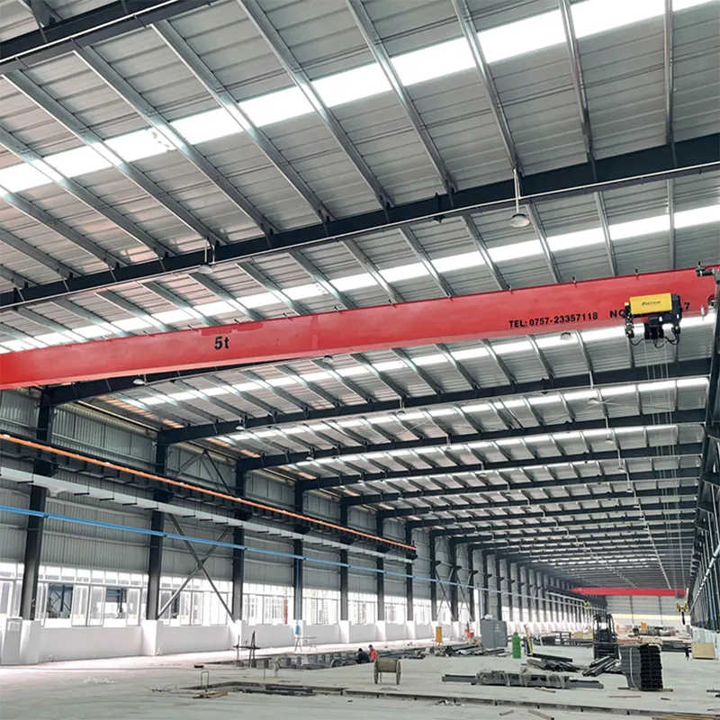 Low Headroom Single Girder EOT Crane with Hoist, 1-20 Ton Capacity