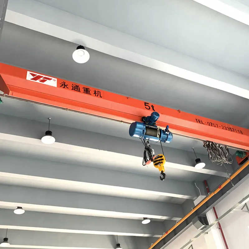 European Standard Low Headroom Single Girder Crane, 1-25 Ton, CE Certified