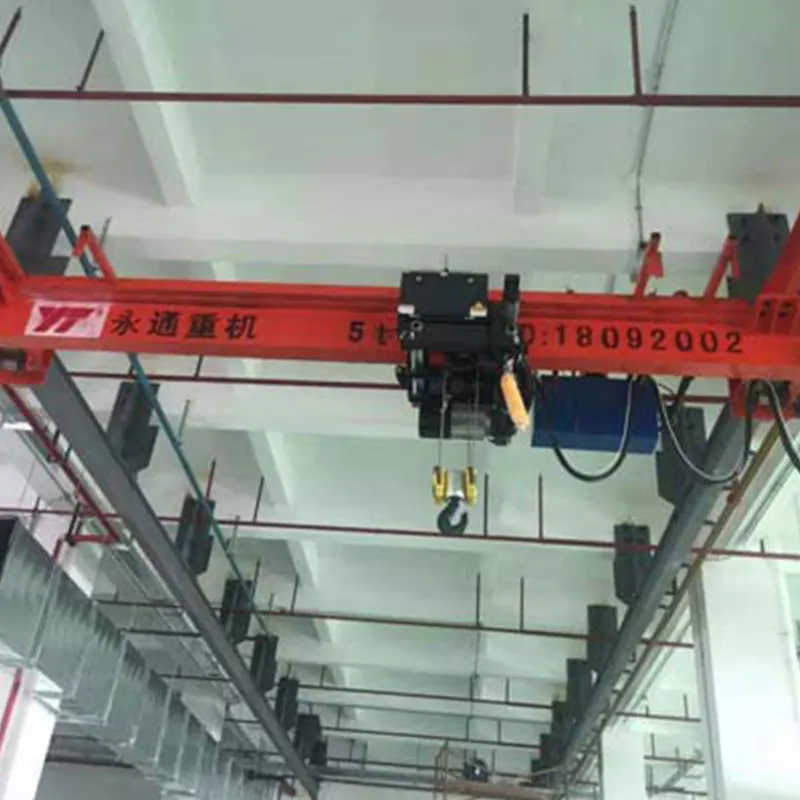 CE Certified LDO Electric Hoist Crane, Single Girder Design, 5/10 Ton Capacity